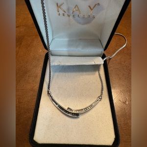 Kay Jewelers Black and White Diamond Necklace